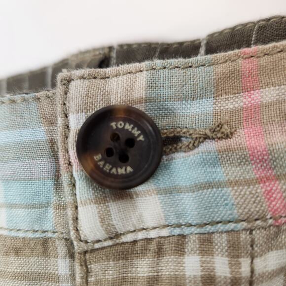 Tommy Bahama Men's 100% Linen Reversible Shorts Waist 40 - Picture 7 of 8